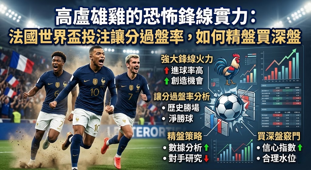 法國世界盃投注讓分過盤率,如何精盤買深盤